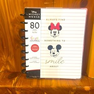 NWOT Disney Mickey Mouse Happy journal
